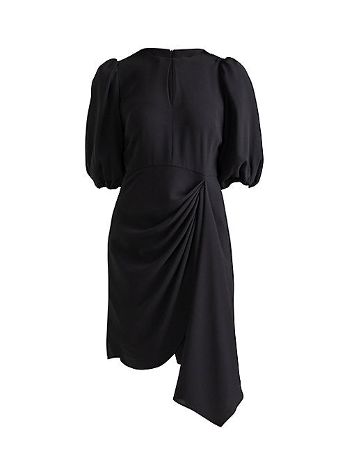 Chic Puff-Sleeve Dress
