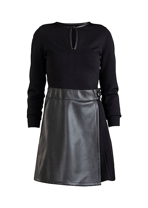 Texture Blend Mini Dress