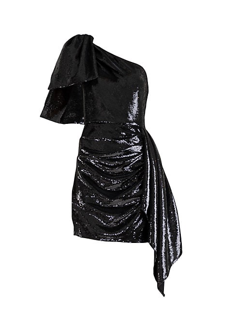Dazzling One-Sleeve Dress