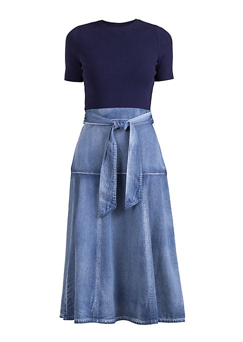Chic Tied Midi Dress