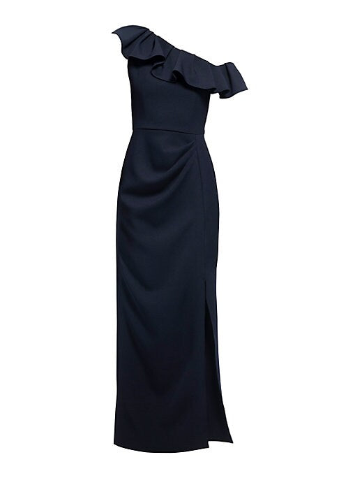 Elegant One-Shoulder Gown