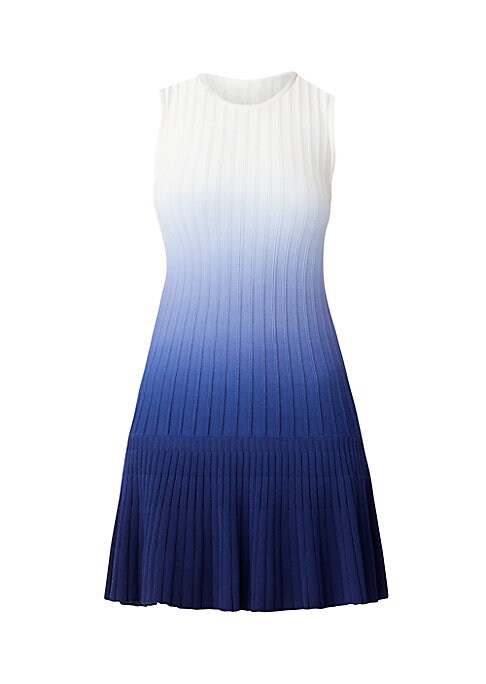 Ombre Pleat Dress