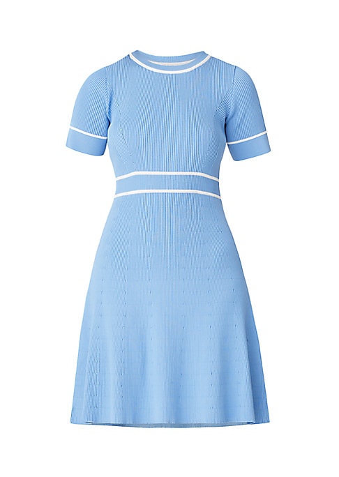 Flared Knit Minidress