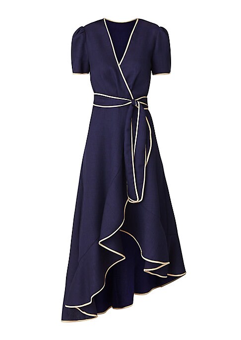 Ruffled Wrap Midi Delight