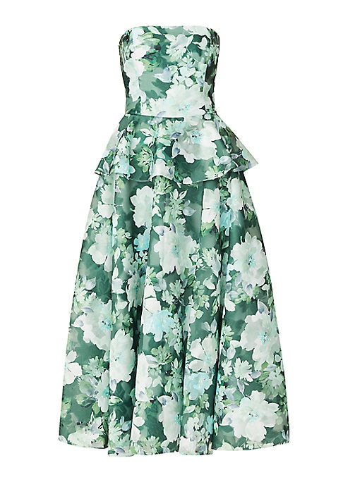 Floral Flare Maxi Dress