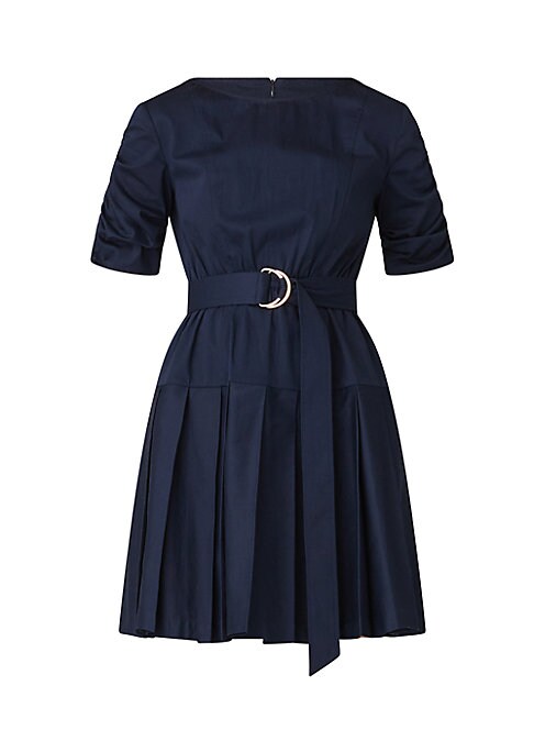 Pleated Mini Dress Delight