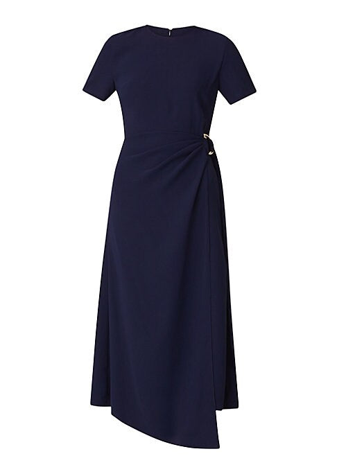 Chic Buckle Midi Dress