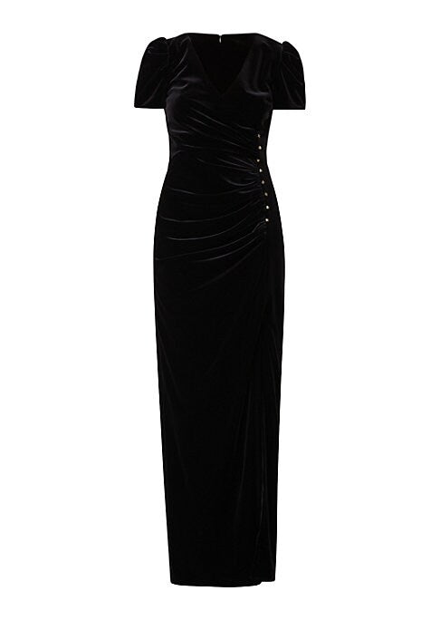 Velvet Elegance Column Dress