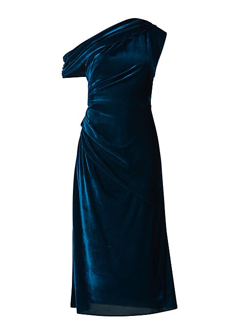 Velvet Chic Midi Dress
