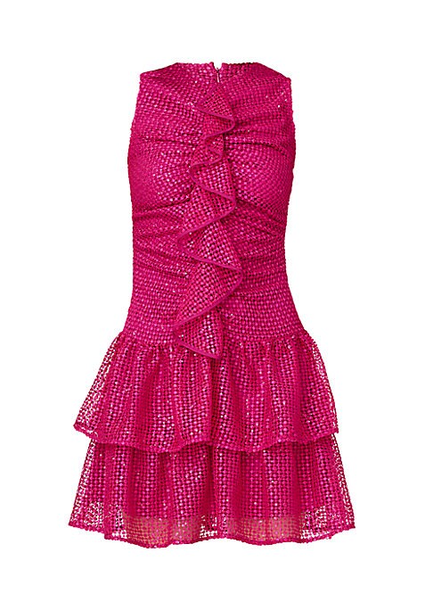 Chic Ruffle Party Dress