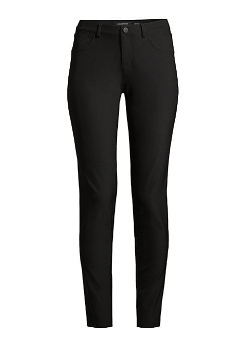 Mid-Rise Stretch Pants