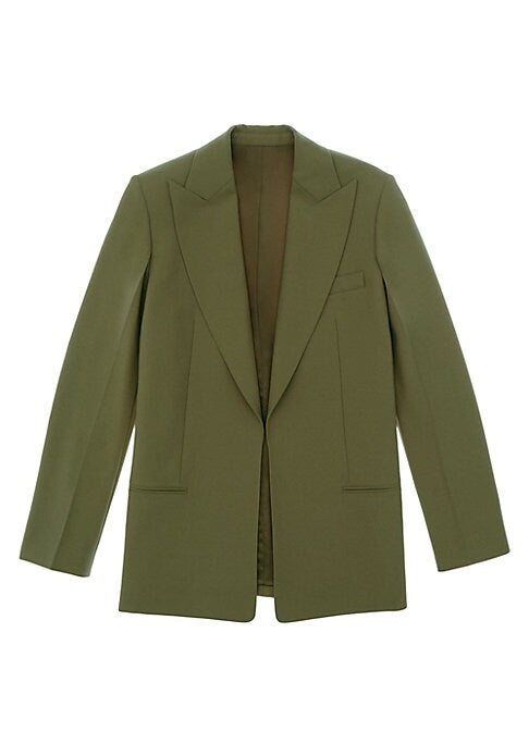 Chic Wool Blend Blazer