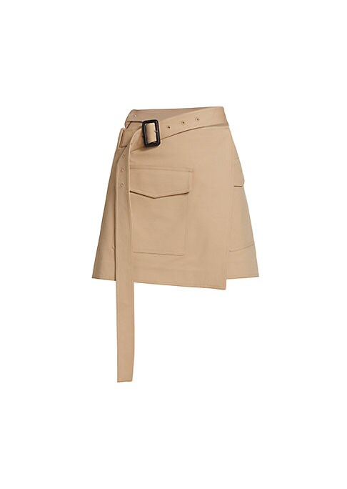 Belted Utility Mini Skirt