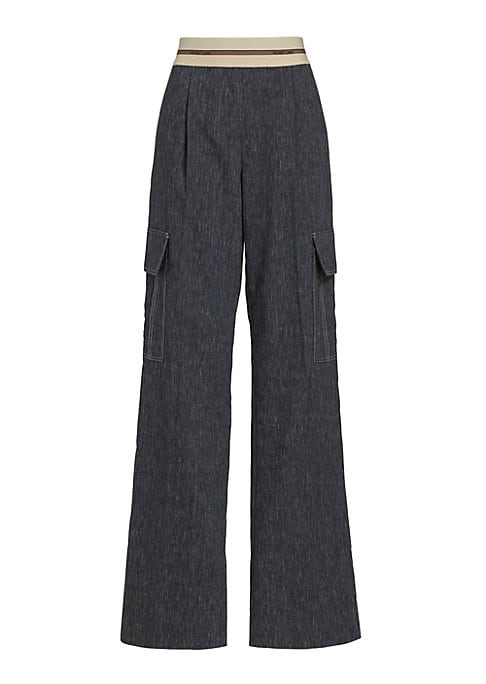 Chic Relaxed Cargo Trousers