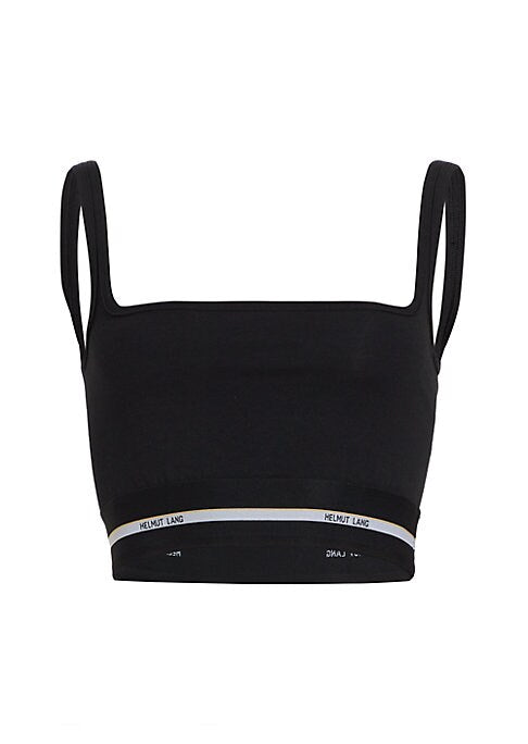 Logo Band Bra Top