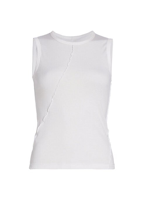 Cotton Fitted Sleeveless Top