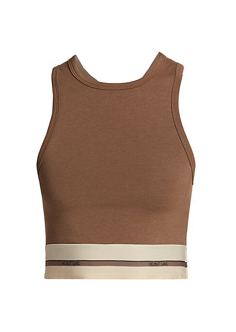 Sleek Stripe Crop Tank