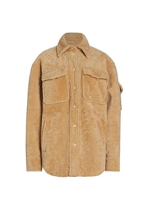 Cozy Oversized Shearling Jacket