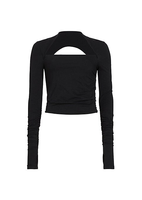 Chic Cutout Long Sleeve Top
