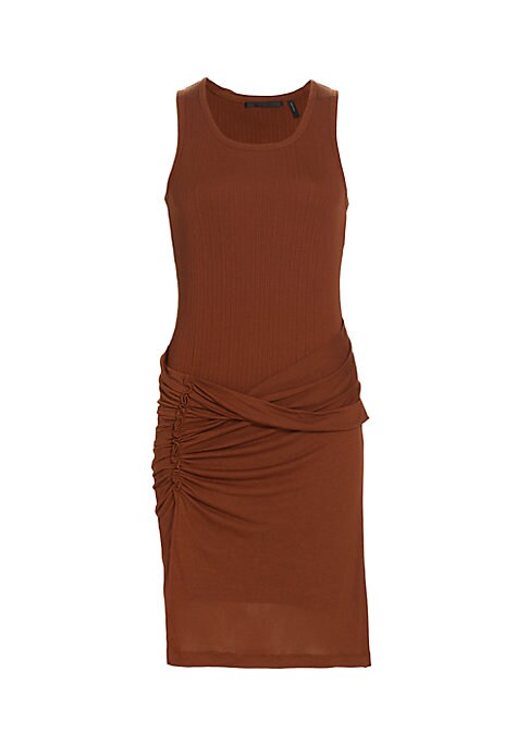 Chic Draped Tank Dress