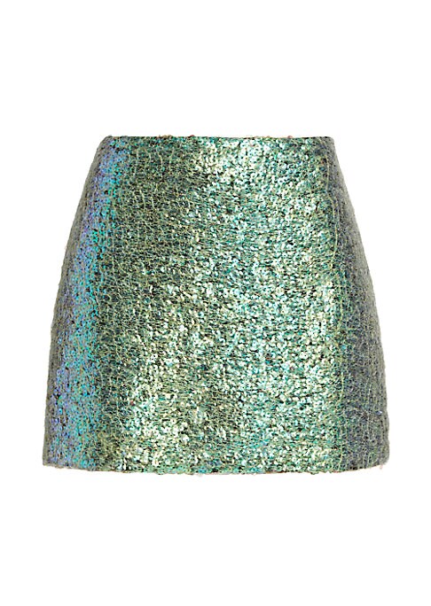 Shimmering Mini Skirt