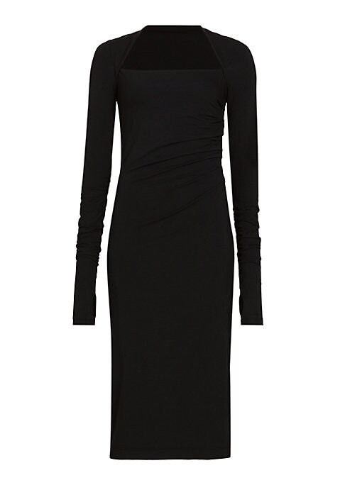 Square Neck Stretch Dress