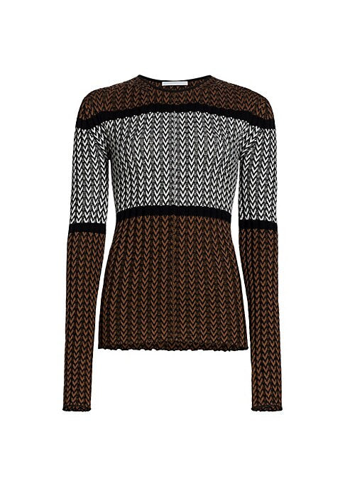 Geometric Knit Sweater