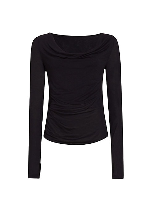 Draped Elegance Top