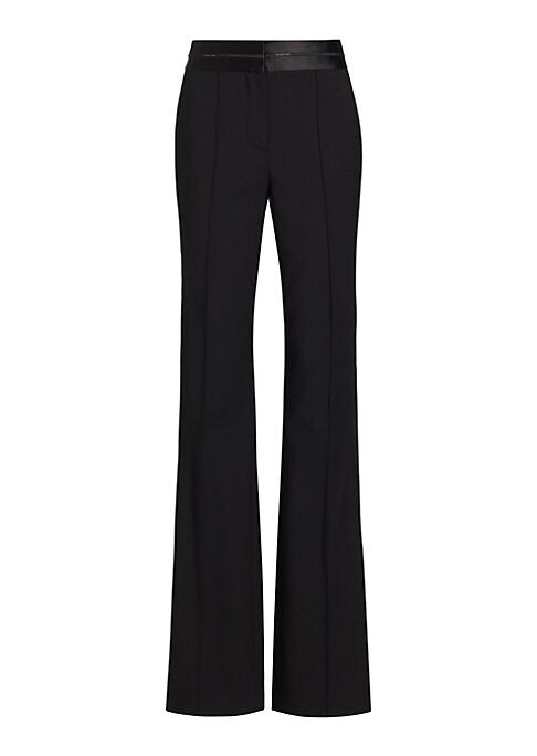 Sleek Boot-Cut Trousers