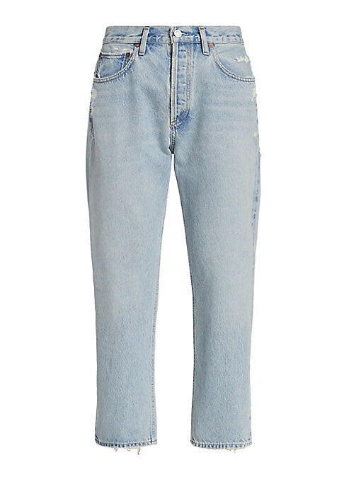 Raw Edge Relaxed Jeans