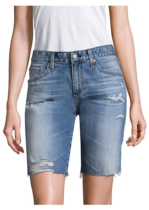 Vintage Chic Denim Shorts