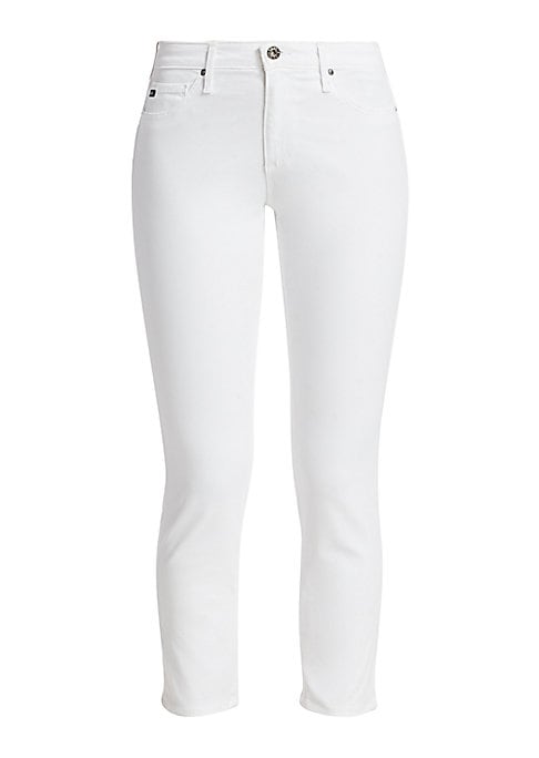 Cropped Chic Cigarette Trousers