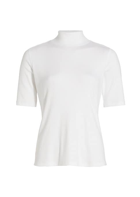 Cozy Stretch Mock Top