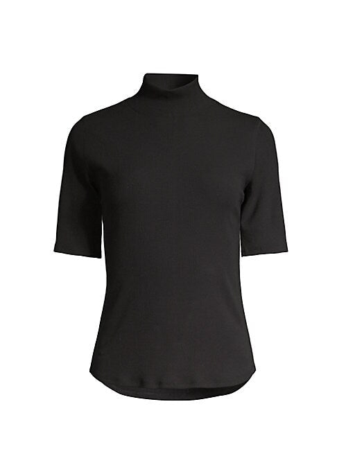 Chic Mock Neck Tee