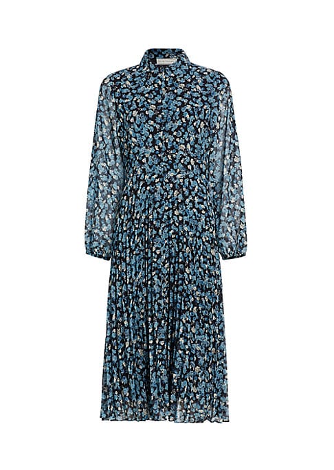 Floral Pleat Dress