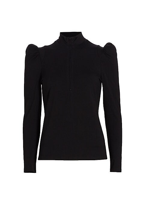Chic Zip Mock Top