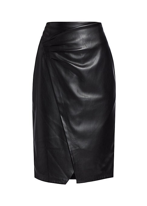 Chic Wrap Midi Skirt