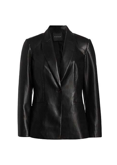 Chic Perforated Blazer