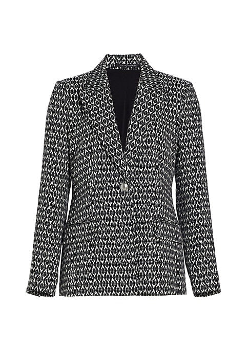 Geometric Chic Blazer