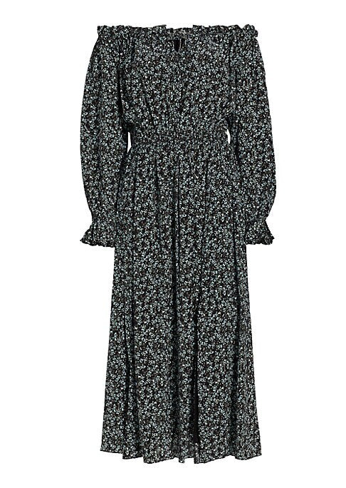 Floral Silk Maxi Delight