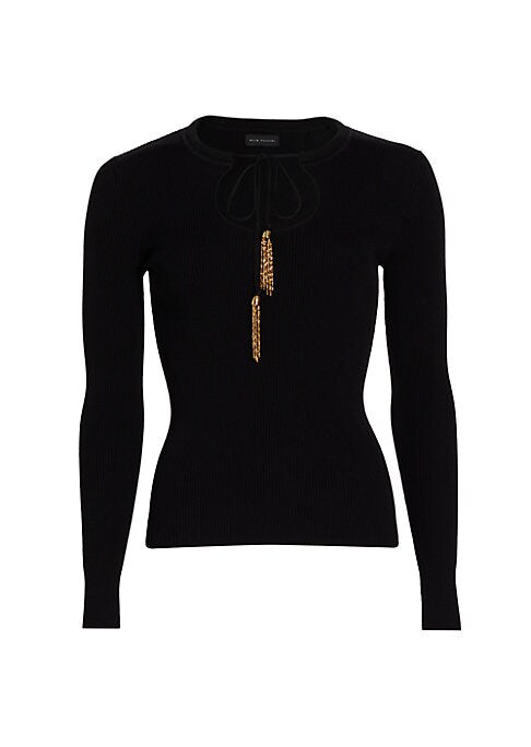 Tassel Tie Sweater