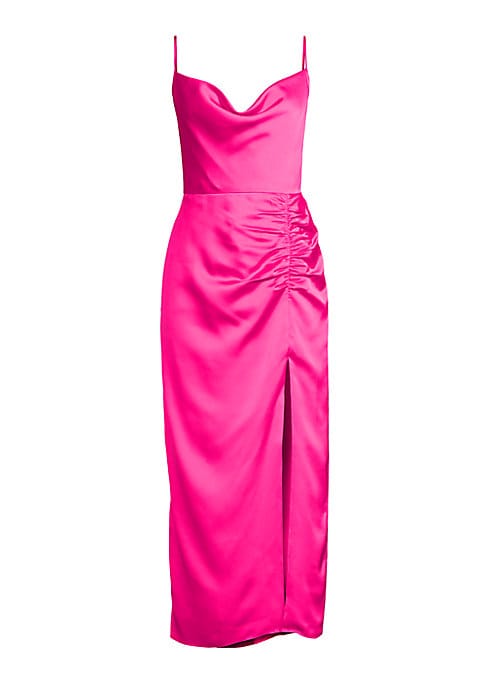 Satin Cowl Slipdress
