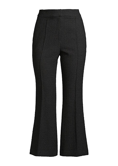 Bouclé Flare Trousers