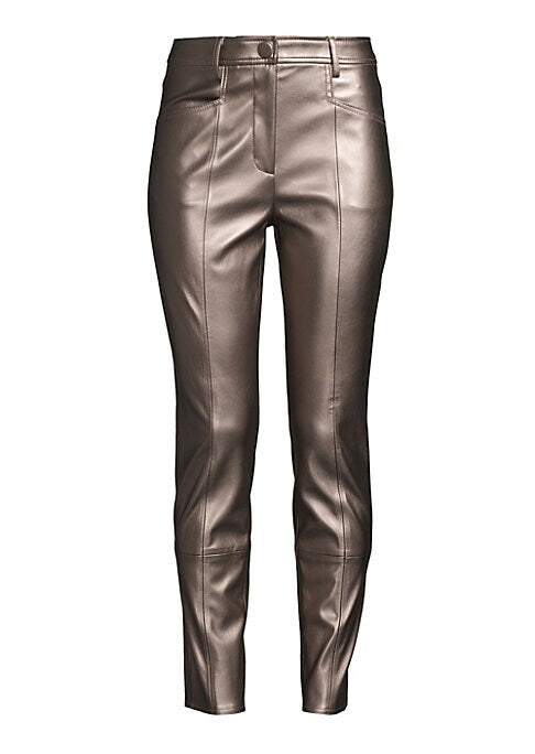 Metallic Slim Fit Pants