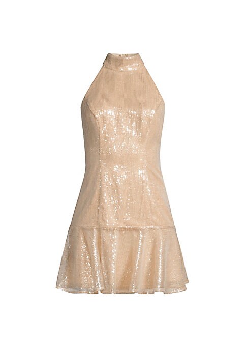 Shimmering Ruffle Dress