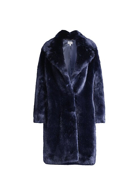 Plush Satin-Lined Coat