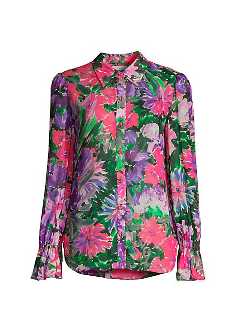 Floral Chiffon Elegance