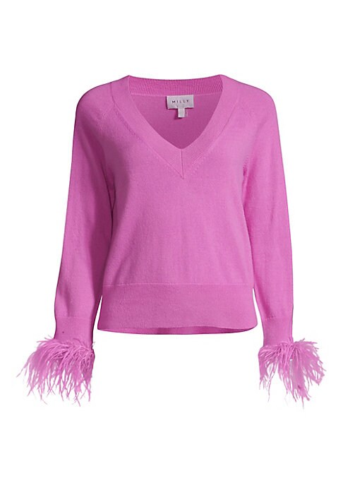 Feathered Elegance Sweater