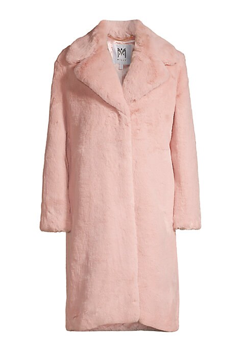 Luxurious Faux Fur Overcoat