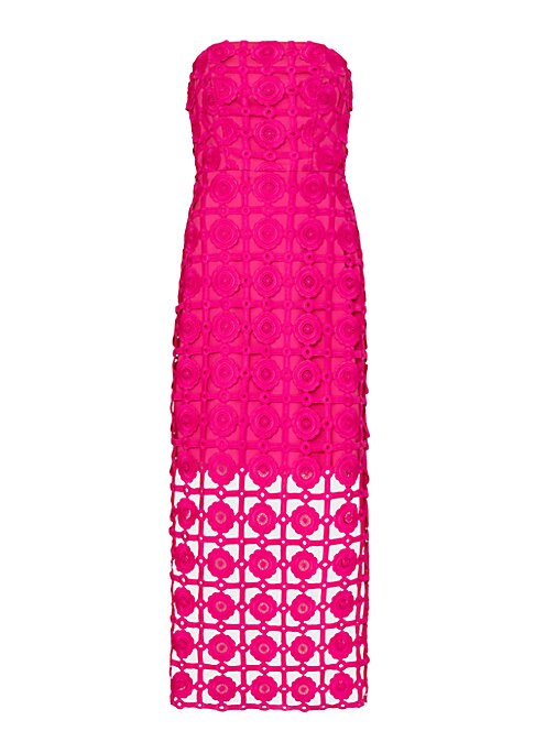 Lace Elegance Midi Dress